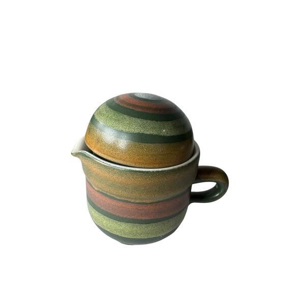 Vintage Mid Century Porta Celi Spain 19 Piece Set Pottery Hand Painted Ceramic - Picture 8 of 16